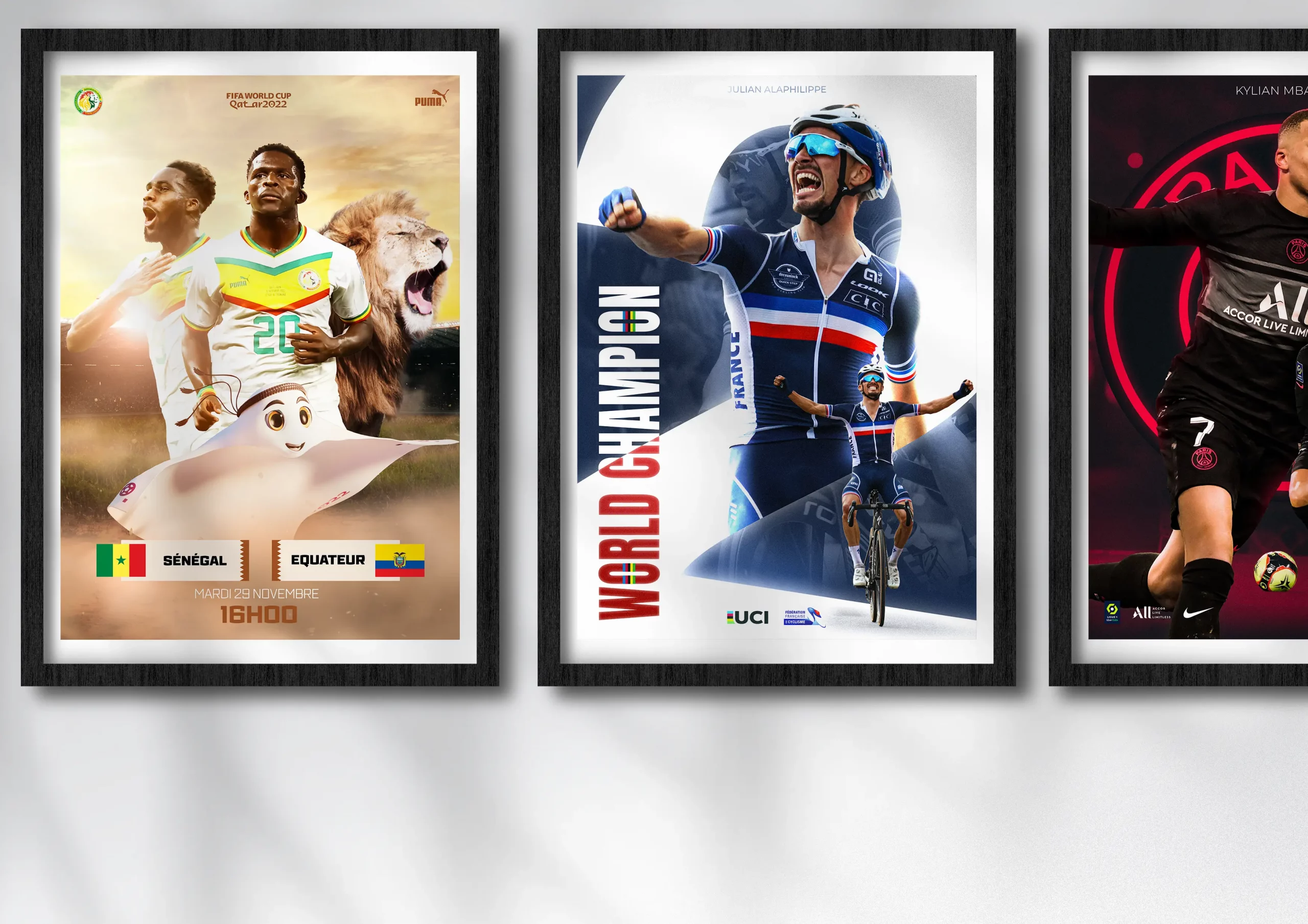 Mock up posters sport